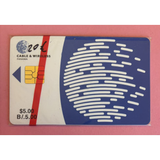 PANAMA télécarte NSB $5.00
