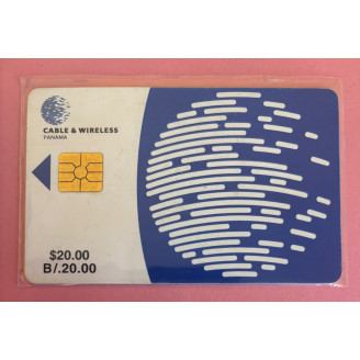 PANAMA télécarte  $20.00 Vide