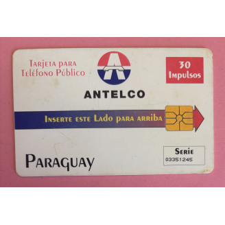 PARAGUAY télécarte 30...