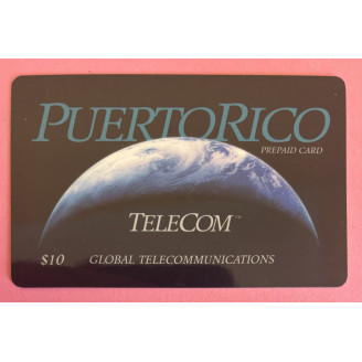 PORTO RICO télécarte $10...