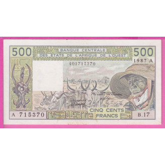 Côte d'Ivoire P.106Ak Etat...