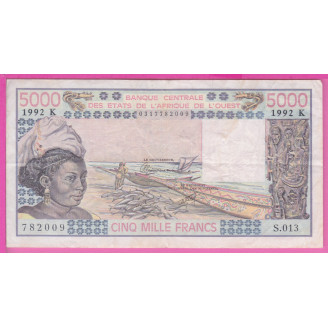 Sénégal P.708Kq Etat TB+...