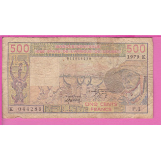 Sénégal P.705Ka Etat B 500...