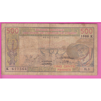 Sénégal P.705Kb Etat B 500...