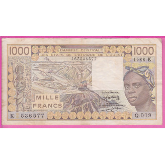 Sénégal P.707Ka Etat TB...