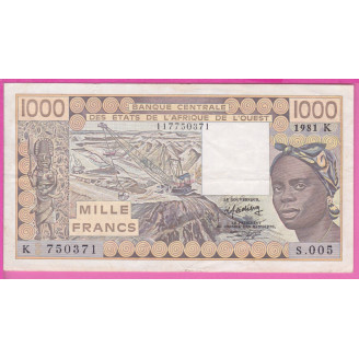 Sénégal P.707Kbx Etat TTB+...