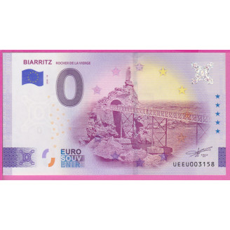 63-BIARRITZ BILLET SOUVENIR...