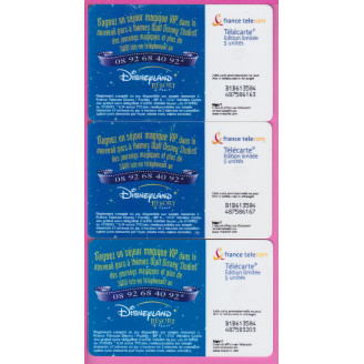 DS17,18,19 5 UNITES WALT...