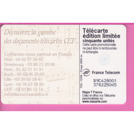 EN 1751 12/99 GEM 1400 EX CEF 33 CHOPIN VIDE