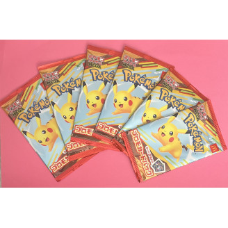 6 boosters  pack Pokemon...