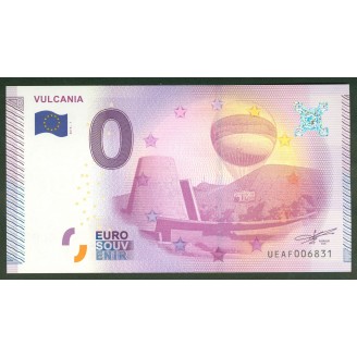 63 Vulcania 0 Euro Billet...
