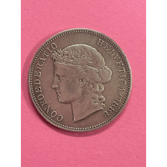 5 Franc Suisses 1888