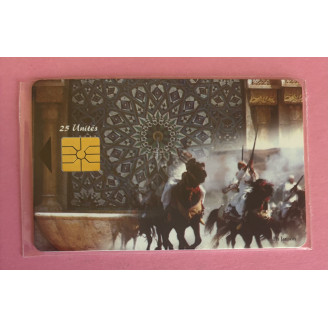 MAROC télécarte 25 unités...