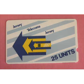 JERSEY télécarte 25 units...