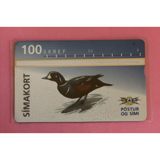 ISLANDE télécarte 100 Skref...