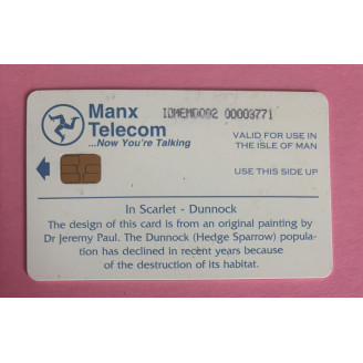 ILE DE MAN télécarte 55...