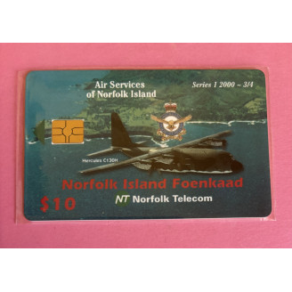 ILE DE NORFOLK télécarte à...