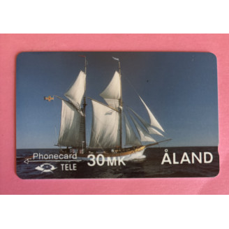 ILES ALAND télécarte 30 MK...