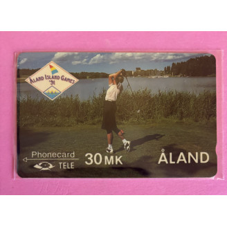 ILES ALAND télécarte 30 MK...