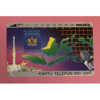 INDONÉSIE télécarte 680...