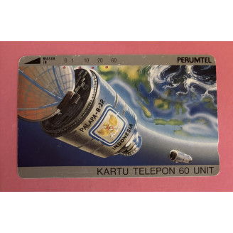 INDONÉSIE télécarte 60 unit...