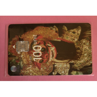 INDONÉSIE télécarte 100...