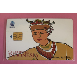 INDONÉSIE télécarte 100...