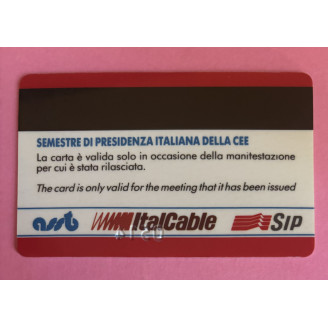 ITALIE télécarte carta...