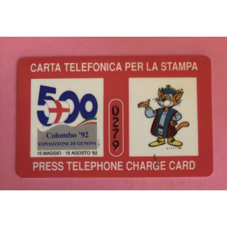 ITALIE télécarte Press...