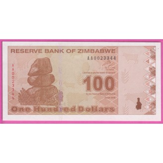 Zimbabwe P.97 Neuf UNC 100...
