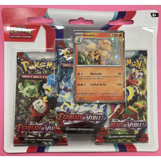 Tripack Pokémon 3 boosters...