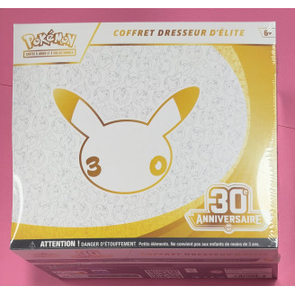 ETB Pokemon 30 ans 9 boosters