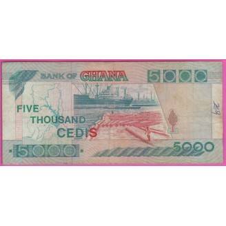 Ghana P.31 Etat B 5000...