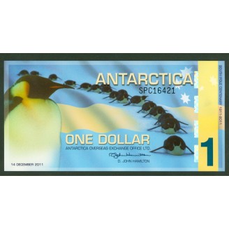 Antarctica 1 Dollar...