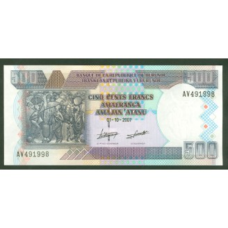 Burundi 500 Francs P38d...