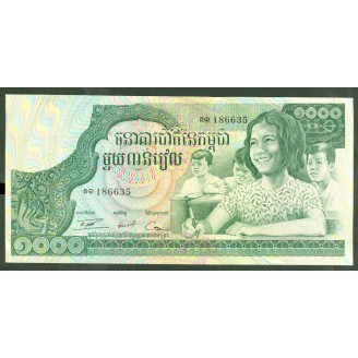 Cambodge 1000 Riels 1972...