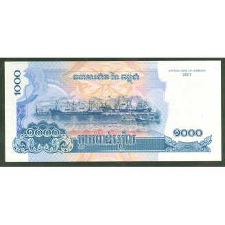 Cambodge 1000 Riels 2007...